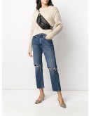 Fleming quilted-effect belt bag