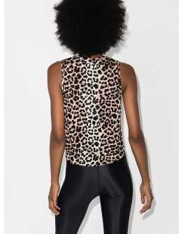 leopard print tank top