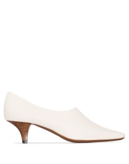 55mm Chow leather pumps