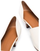 55mm Chow leather pumps