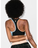 Aerial Drop colour-block sports bra