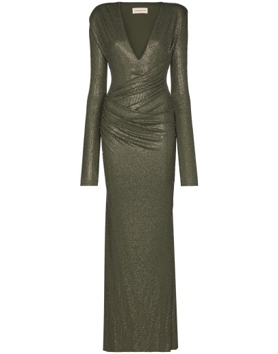 crystal embellished gown