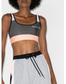 Side Runner colour-block sports bra