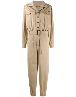 belted boiler suit