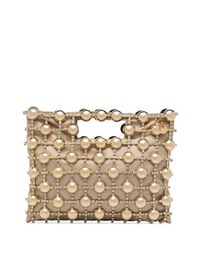 Dinastia beaded clutch