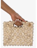 Dinastia beaded clutch