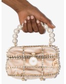 Ducas embellished cage box bag