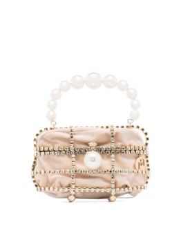 Ducas embellished cage box bag