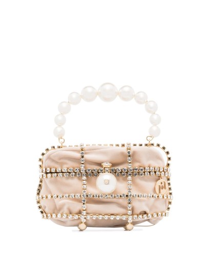 Ducas embellished cage box bag