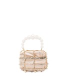 Ducas embellished cage box bag
