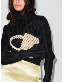Pearl Mist embellished tote bag