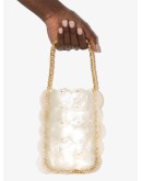 Casse-Noisette sequinned clutch bag
