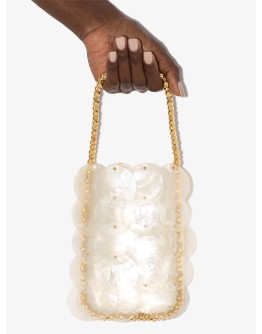 Casse-Noisette sequinned clutch bag