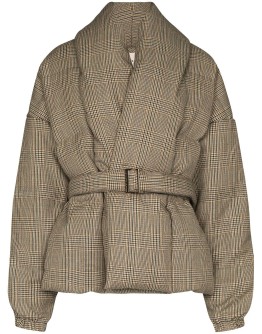 Prince of Wales puffer coat