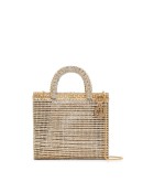 Teodora cystal-embellished tote