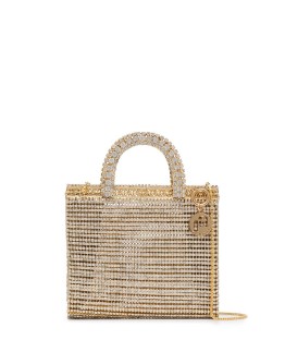 Teodora cystal-embellished tote