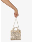 Teodora cystal-embellished tote