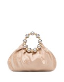 Juliette satin tote bag