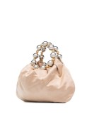 Juliette satin tote bag
