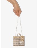 Costanza crystal-embellished mini bag