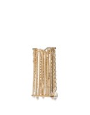 Oasis Arcadia gold-tone pearl shoulder bag