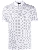 polka dot polo shirt