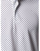 polka dot polo shirt