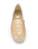 logo-embossed monogram espadrilles
