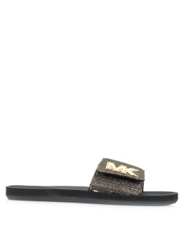 metallic-strap logo slides