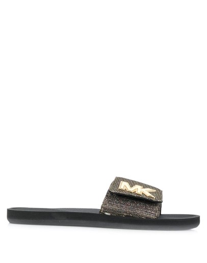 metallic-strap logo slides