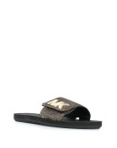 metallic-strap logo slides
