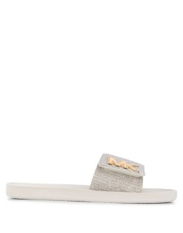 metallic-strap logo slides
