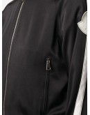 stripe detail bomber jacket