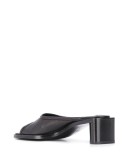 open toe mules
