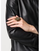 oversized engraved ring