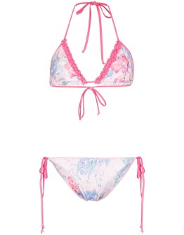 Harbour floral-print bikini set