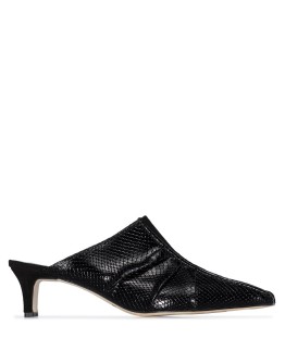 snake-effect 50mm mules