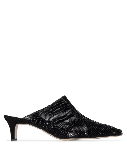 snake-effect 50mm mules