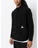 logo-patch buttoned shirt