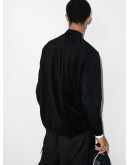 logo-patch buttoned shirt