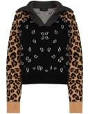 leopard bandana jumper
