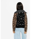 leopard bandana jumper