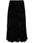 handmade net crochet skirt