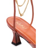 Athena 50mm leather sandals