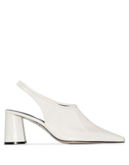 slingback 70mm mules