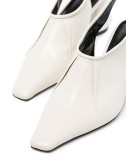 slingback 70mm mules