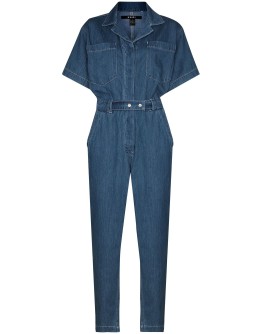 Wasteland denim boilersuit