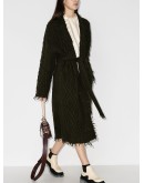 new fisherman military belted coat
