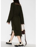 new fisherman military belted coat
