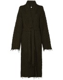 new fisherman military belted coat